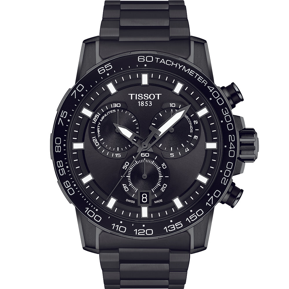 Tissot Chronograph T1256173305100 Black Mens Watch