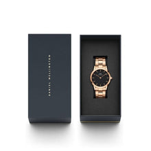 Load image into Gallery viewer, Daniel Wellington Iconic Link DW00100210 Rose Gold Womans Watch