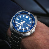 Seiko SPB183J Marine Blue Automaticl Divers Watch with additional Silicone Strap