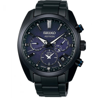 Seiko SSH077J Astron Black Chronograph Watch