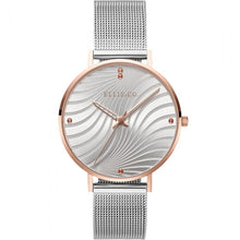 Load image into Gallery viewer, Ellis &amp; Co &#39;Eliza&#39; Silver Tone Stainless Steel Bracelet Womens Watch