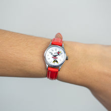 Load image into Gallery viewer, Disney TA56700 Petite Minnie Mouse Red Watch