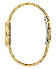 Load image into Gallery viewer, Guess Chelsea W1209L2 Gold Tone Stone Set Womens Watch