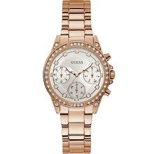 Load image into Gallery viewer, Guess Gemini W1293L3 Rose Tone Womens Watch