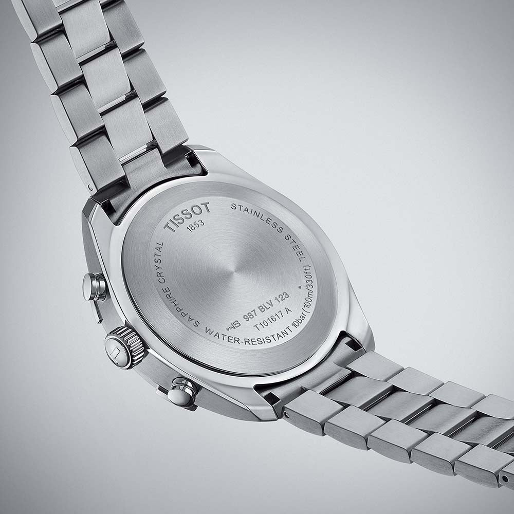 Tissot PR100 Chronograph Stainless Steel Mens Watch