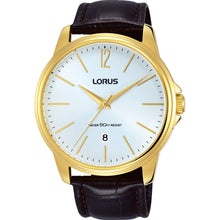 Load image into Gallery viewer, Lorus RS912DX-9 Dark Brown leather Mens Watch