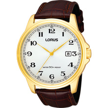 Load image into Gallery viewer, Lorus RS982AX-9 Brown Leather Mens Watch