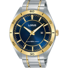 Load image into Gallery viewer, Lorus RH920LX-9 Blue Dial Multi Tone Mens Watch