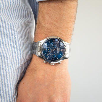 Seiko SSB339P Chronograph Stainless Steel Mens Watch