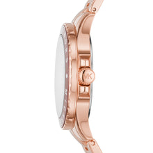 Load image into Gallery viewer, Michael Kors MK6956 Stone Set Rose Tone Womens Watch