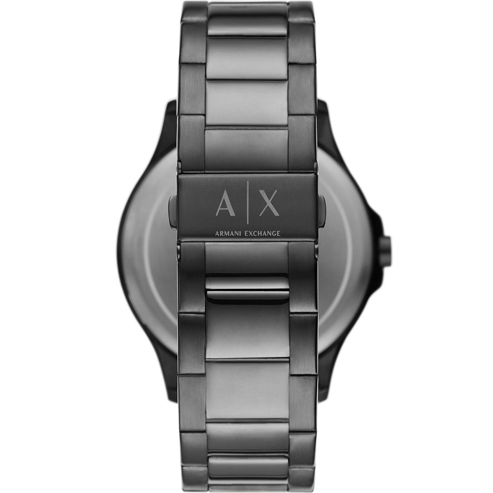 Armani Exchange AX2427 Hampton Black Stainless Steel Mens Watch