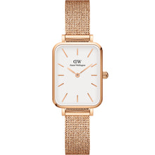 Load image into Gallery viewer, Daniel Wellington Quadro Pressed Melrose DW00100431 Mesh Womens Watch