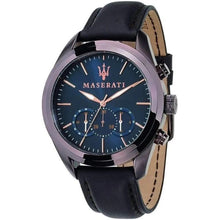 Load image into Gallery viewer, Maserati R8871612008 Traguardo Blue Dial Chronograph Mens Watch