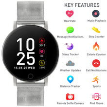 Load image into Gallery viewer, Reflex Active RA05-4015 Series 5 Silver Mesh Smart Watch