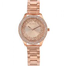 Load image into Gallery viewer, Ellis &amp; Co Eva Glitz Rose Gold Plated Womens Watch