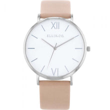 Load image into Gallery viewer, Ellis &amp; Co Collection Nude Leather 41mm Watch