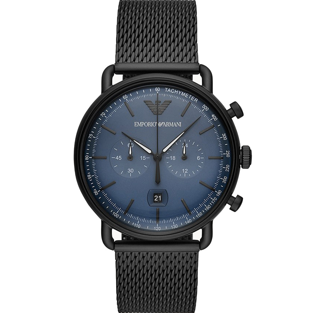 Emporio Armani AR11201 Black Dial  Watch