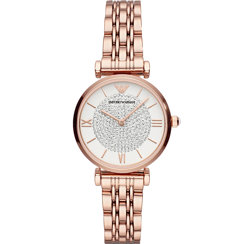 Emporio Armani AR11244 Rose Tone Womens Watch