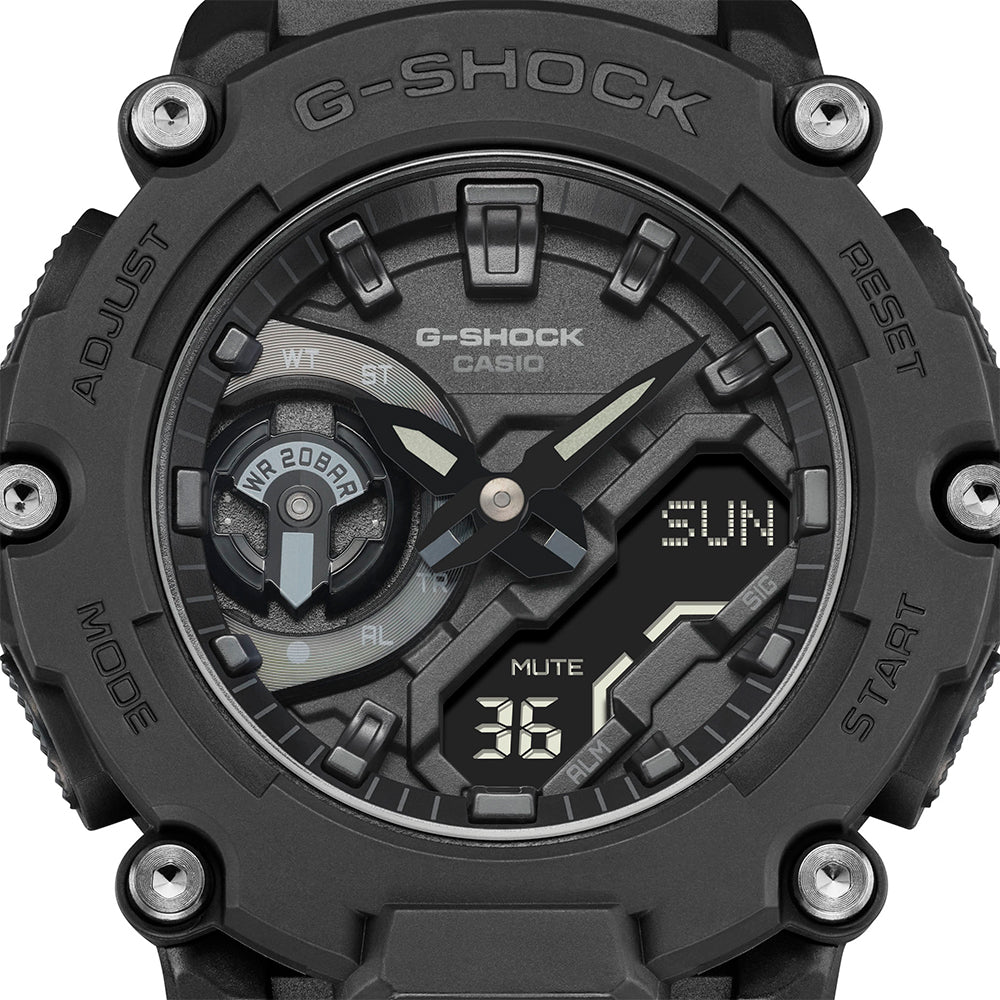G-Shock GA2200BB-1A Carbon Core Guard Watch