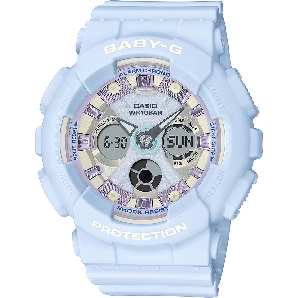 Baby-G BA130WP-2A Icey Pastel Blue