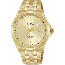Load image into Gallery viewer, Alba AS9M72X1 Gold Tone Mens Watch