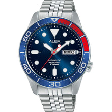 Load image into Gallery viewer, Alba AL4191X1 Automatic Blue Dial Stainless Steel Mens Watch