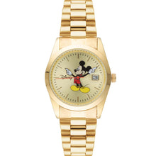 Load image into Gallery viewer, DISNEY TA45703 Mickey Mouse Gold Tone Watch