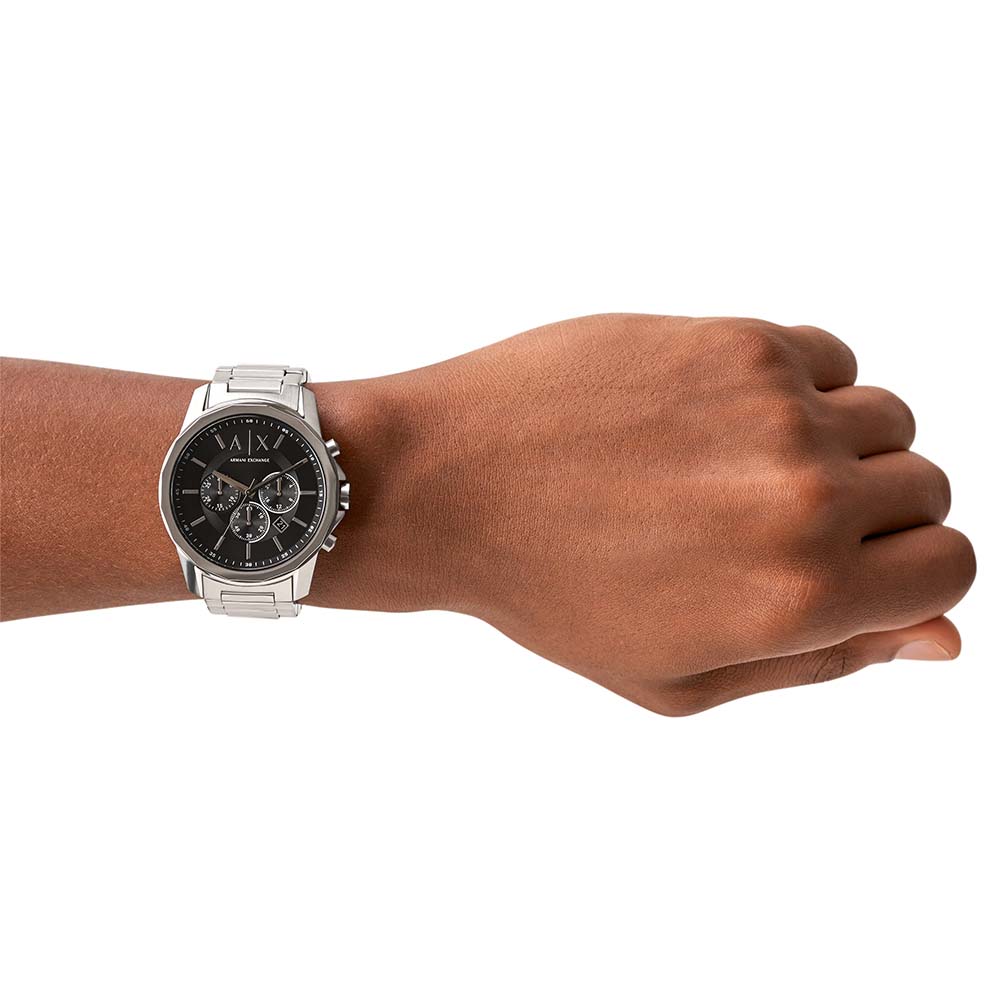 Armani Exchange Banks AX1720 Chronograph Stainless Steel Mens