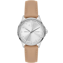 Load image into Gallery viewer, Armani Exchange AX5259 Lady Hampton Nude Leather Womens Watch