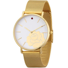 Load image into Gallery viewer, Disney DW001 Beauty &amp; The Beast Enchanted Rose Watch