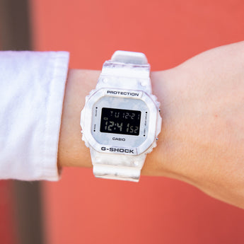 G-Shock DW5600GC-7D Grunge Snow Camo