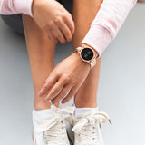Reflex Active RA04-4014 Rose Gold Link Crystal Smart Watch