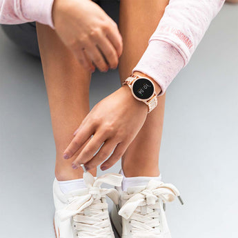Reflex Active RA04-4014 Rose Gold Link Crystal Smart Watch