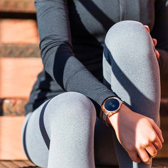 Reflex Active RA04-4014 Rose Gold Link Crystal Smart Watch
