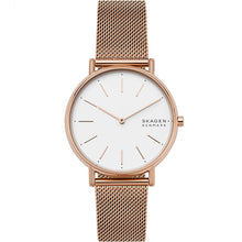 Load image into Gallery viewer, Skagen SKW2784 Signature Rose Tone Mesh Watch