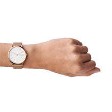 Load image into Gallery viewer, Skagen SKW2784 Signature Rose Tone Mesh Watch