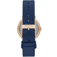 Load image into Gallery viewer, Skagen SKW2838 Signature Blue Leather Womens Watch