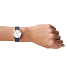 Load image into Gallery viewer, Skagen SKW2838 Signature Blue Leather Womens Watch