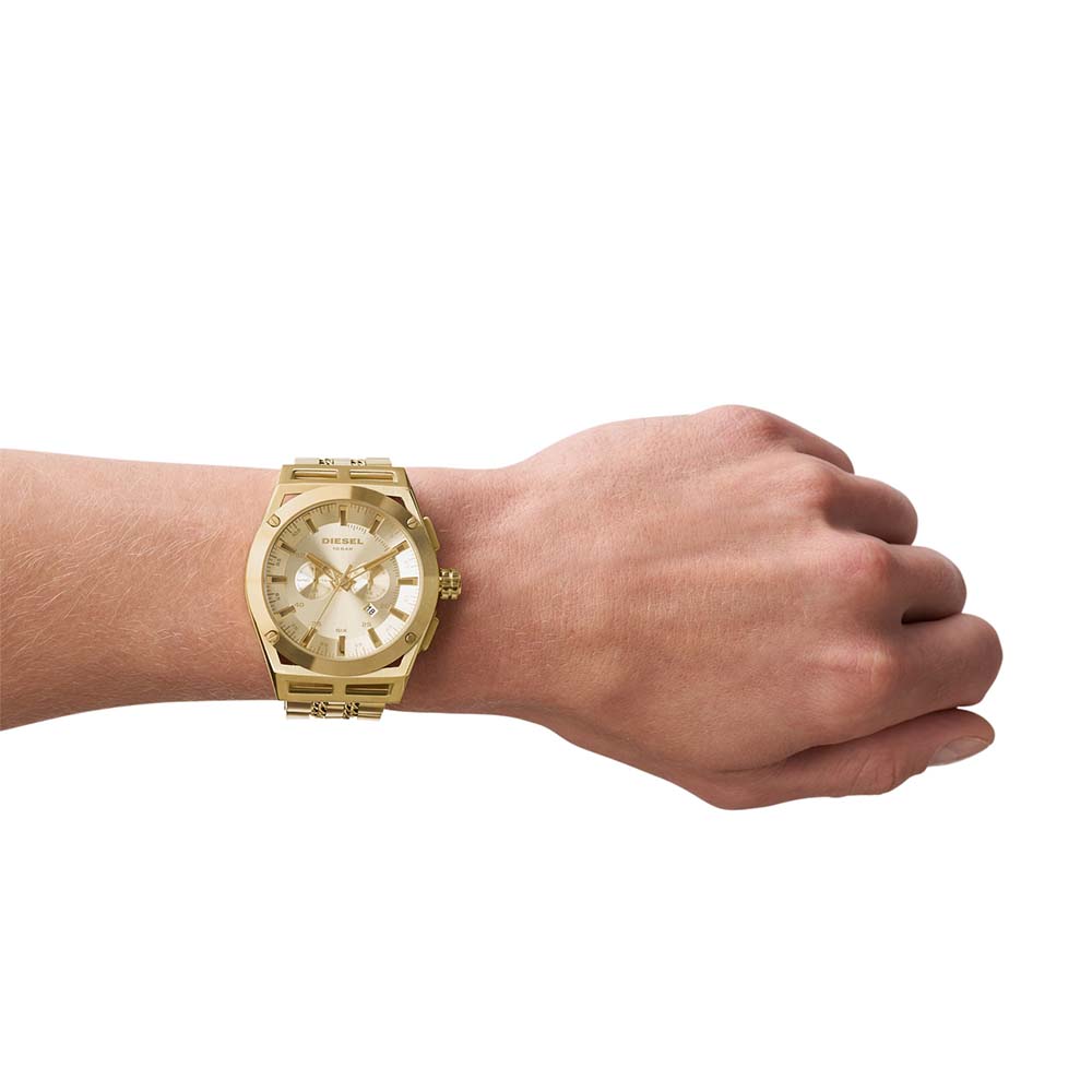 Diesel DZ4580 Timeframe Gold Tone Watch