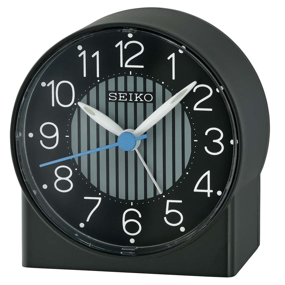 Seiko QHE136-J Black Table Clock