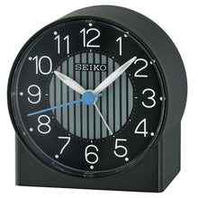 Load image into Gallery viewer, Seiko QHE136-J Black Table Clock