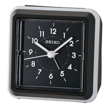 Load image into Gallery viewer, Seiko QHE182-K Black Table Clock