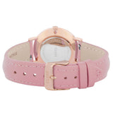 Cluse CW0101203006 Minuit Light Pink Leather Womens Watch