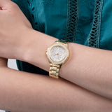 Guess GW0410L2 Crown Jewel Gold Tone Womens 36mm