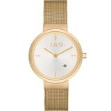 Jag BD99131L-JA07 Gold Tone Mesh Womens Watch