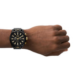 Diesel DZ4610 Split Black Silicone Mens Watch