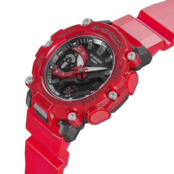 G-Shock GA2200SKL-4A Sound Wave Red