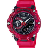 G-Shock GA2200SKL-4A Sound Wave Red
