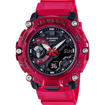 G-Shock GA2200SKL-4A Sound Wave Red