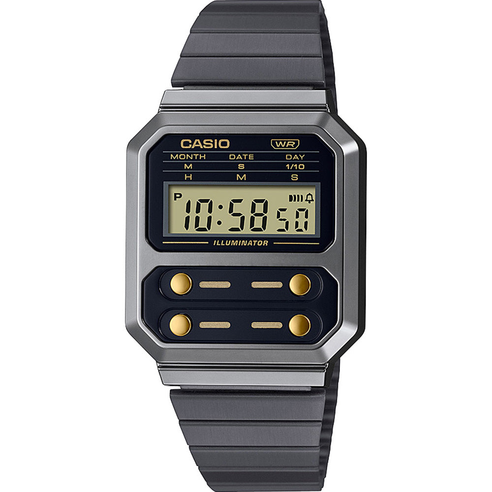 Casio A100WEGG-1A2 Mono Tone Digital Watch